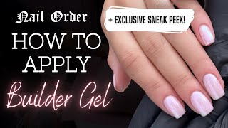 The easy way to apply Builder Gel  new product sneak peek 👀 [upl. by Anirac]