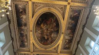 Banqueting House Palace of Whitehall London Paul Rubens ceiling [upl. by Turley]