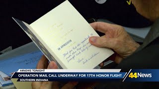 Operation Mail Call underway for 17th Honor Flight [upl. by Nagaem]