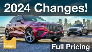 2024 Genesis GV70 Full Change List and Pricing  Packaging Changes for 25T [upl. by Valenza955]