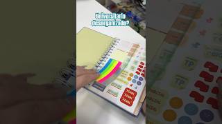 Si te cuesta organizarte este tip d para vos Planner universitario para aprobar materias tips [upl. by Enihpad748]