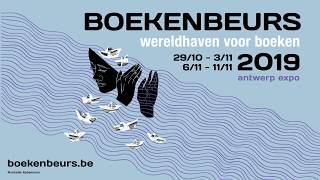 Boekenbeurs 2019  Eerste grote namen [upl. by Dotson]