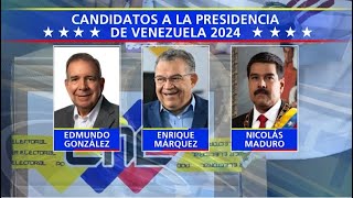 Comienzan las campañas presidenciales en Venezuela [upl. by Hcirdeirf]