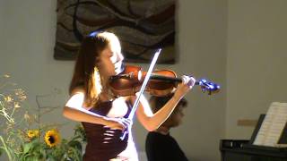 Julie Bertollet  Wieniawski Violin Concerto n°2 [upl. by Auqinimod]