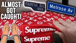 STEALING SUPREME OFF THE SHELF FAIRFAXMELROSE VLOG [upl. by Shuping]