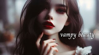 VAMPY BEAUTY 🦇 Eternal Youth Charm Magnetism HYPNOSIS Meditation Subliminal  Visual Subliminal [upl. by Eirol]