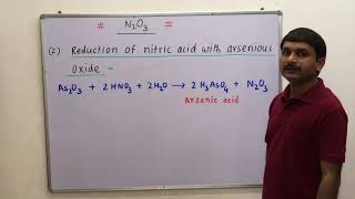 Oxides of Nitrogen   Nitrogen trioxide  N2O3 [upl. by Harriette]