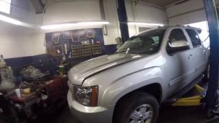 2011 Chevy Suburban 4x4 6l80e Transmission removal [upl. by Vanzant]