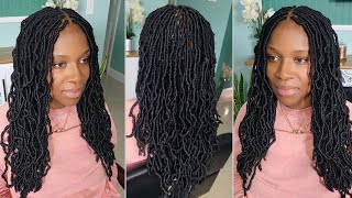 HOW TO MAKE CROCHET FAUX LOCS LOOK LIKE ITS GROWING OUT OF YOUR SCALP  Step By Step Tutorial [upl. by Schultz]