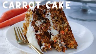 Delicious And Moist Carrot Cake Recipe You Wont Want To Miss  Anitas Delights [upl. by Mahgirb913]