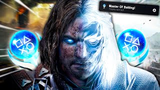 The Shadow Of Mordor Platinum Trophy Is Peak Gaming At Its Finest [upl. by Annahael]