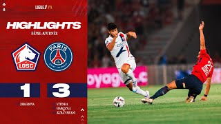 HIGHLIGHTS 2425 I LOSC  Paris SaintGermain 13 Ligue 1 journée 3 😓❌ [upl. by Holli]