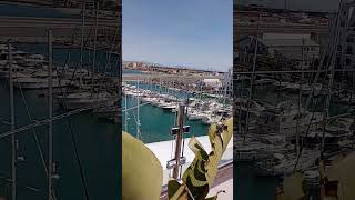 Sunborn Gibraltar Luxury Yacht Hotel  Breathtaking Views of Gibraltar Runway amp Ocean Village [upl. by Nnahs999]