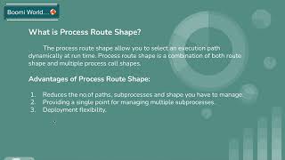 Dell Boomi Tutorial Day27Process Route ShapeRealtime dell boomi ScenarioBoomiWorldDell Boomi [upl. by Davies]