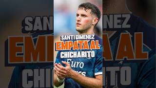 Santi Giménez enpata al Chicharitosanti santigimenez feyenoord [upl. by Airun]