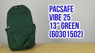 Распаковка Pacsafe Vibe 25 13quot Green 60301502 [upl. by Lertnek533]