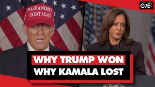 Why Donald Trump won the US election Kamala Harris failed to provide an economic alternative [upl. by Nwahsel]