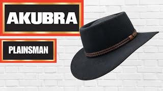 Akubra Plainsman  Graphite  Hats By The Hundred [upl. by Yeznil]