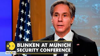 Munich Security Conference 2022 Russia creating false provocations in Ukraine says Antony Blinken [upl. by Aneet268]