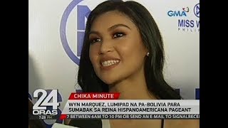 Wyn Marquez lumipad na paBolivia para sumabak sa Reina Hispanoamericana Pageant [upl. by Krusche]