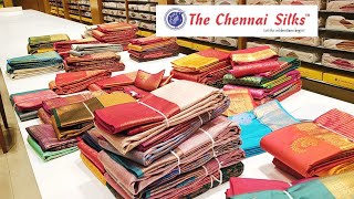 Chennai silks Soft silk sarees wedding silk saree 2500 To 5000 collectionChromepet Chennai silks [upl. by Lilahk]