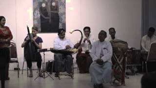 Burmese harp and Celtic harp meet for performance of Burmese Traditional Music in Yangon [upl. by Mina]