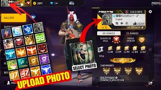 How to Add Profile Photo in Free Fire New Update 2024 [upl. by Siraved]