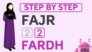 Learn How to Perform 2 Rakat Fardh Fajar Salah  StepbyStep Prayer Tutorial  Girl Hanafi Method [upl. by Salhcin66]