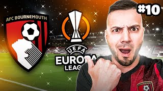 BOURNEMOUTH Takes on the EUROPA LEAGUE [upl. by Arreik711]