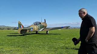 North American T6 Harvard at Omaka Wings and Wheels [upl. by Enelloc]