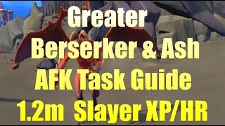 Safe Spotting Greater Demon Berserker AND Ash Lords Slayer Task Guide [upl. by Vasya555]