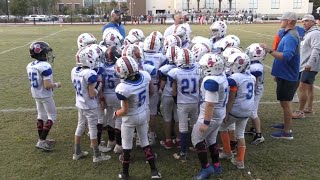 910 JI Lil Trojans Blue vs Sod Solutions Playoff Game 10282024 [upl. by Rondon]