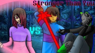 Stronger Than You Mashup Frisk vs Betty  Glitchtale Version [upl. by Acire]