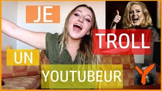 PRANK AVEC LES PAROLES DE ADELE ✉️ [upl. by Nyrek]