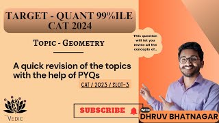 Geometry for CAT exam geometryforcat cat2023quant [upl. by Nivat]