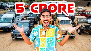 OUR CAR COLLECTION Worth ₹5 Crore  CRAZY XYZ SUPERCARS [upl. by Emaj]