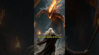 Gandalfs Epic Fall LordOfTheRings [upl. by Korey]