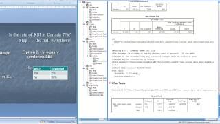 hypothesis test 1 categorical variable on spss [upl. by Naharba800]