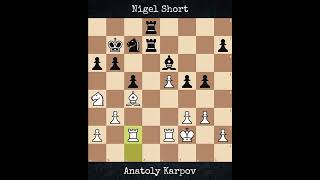 Anatoly Karpov vs Nigel Short  Candidates Semifinal 1992 [upl. by Annahaj]