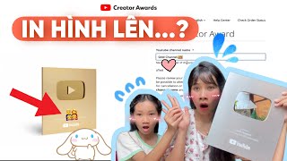 MÌNH ĐÃ YÊU CẦU YOUTUBE IN MỘT THỨ LÊN NÚT VÀNG Ăn mừng [upl. by Bysshe]