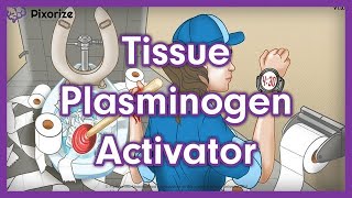 Alteplase tPA Mnemonic for Nursing Pharmacology NCLEX [upl. by Siegel]