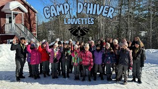 Camp dhiver Louvettes 2024  274e Scout StEphrem [upl. by Aehsel235]