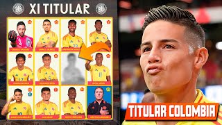 TITULAR COLOMBIA Vs URUGUAY REGRESA JUGADOR SEMIFINAL COPA AMERICA l DATOS y ESTADISTICAS PARTIDO [upl. by Kamin53]