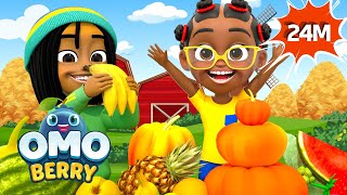 Let’s Celebrate the Harvest  OmoBerry  Fall Songs amp Nursery Rhymes For Kids [upl. by Asen698]