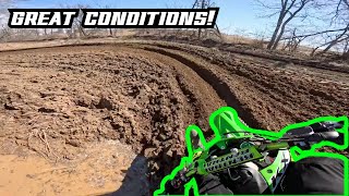 Laps at RTFMX on my 2023 KX450 New Bike Settings [upl. by Yllac]