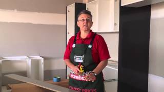 How To Cut Kitchen Kickboard  DIY At Bunnings [upl. by Navad]