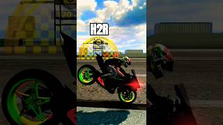 Kawasaki Ninja h2r 💪 Power Test Gameplay motorcycle shorts trending youtubeshorts [upl. by Naicad492]