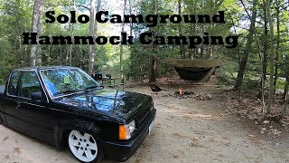 Relaxing Solo Hammock Truck Camping [upl. by Heloise]