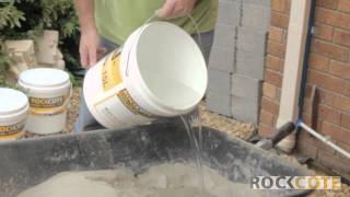 Rendering Brick Walls with Rockcotes Home Improvement Range [upl. by Acsirp]