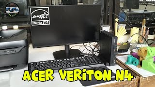 setting dan unboxing Acer veriton N4  personal computers Intel core i5 [upl. by Harrat]